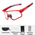 Óculos Ciclismo Lentes Fotocromáticas UV400 Masculino/Feminino RockBros