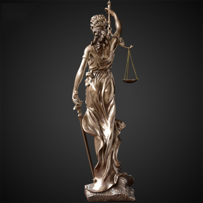 Escultura Themis Deusa da Justiça