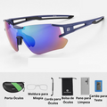 Óculos Ciclismo Lentes Fotocromáticas UV400 Masculino/Feminino RockBros