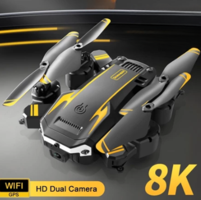 Drone Profissional 8K 5G com GPS, Câmera HD e Evitação de Obstáculos