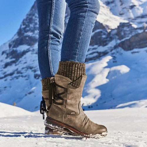 Bota Inverno Feminina com Salto - WinterStep