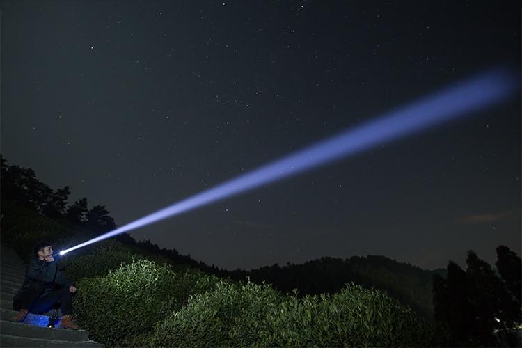 Lanterna Tática Recarregável USB - Super LED Zoom