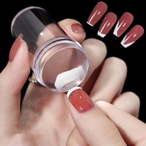 Carimbo de Unhas Francesinha - Unhas Perfeitas sem Borrar