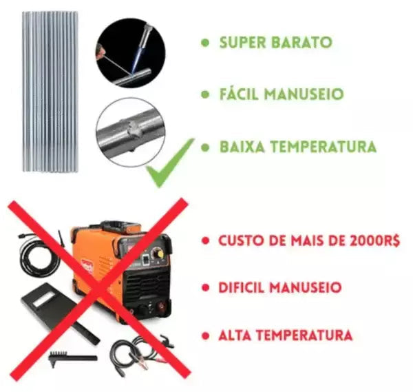 Solda Premium - Maçarico + Kit Completo